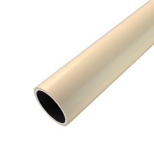 Hot Selling Ivory PE Lean Tube DIY Diameter 28mm ABS ESD Coated Steel Lean Pipe for Worktable